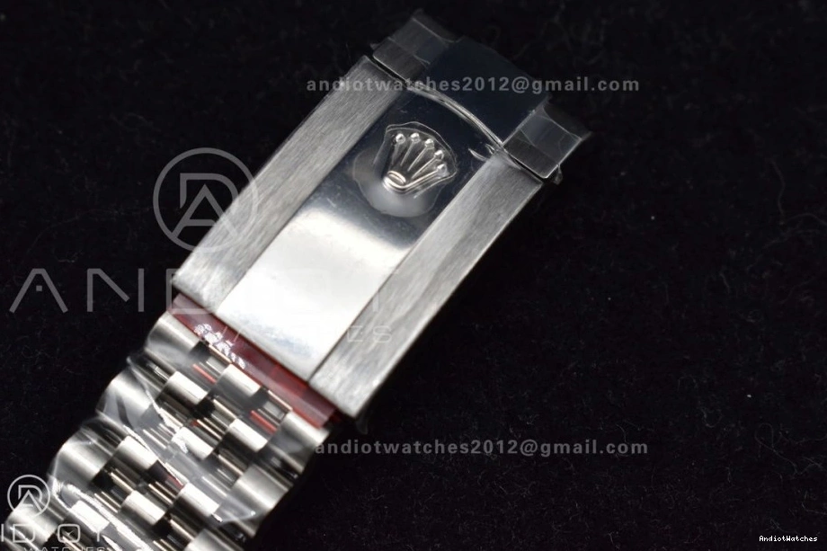 Best Clean 1:1 126334 DateJust Dial VR 421 Diamonds Steel Grey Edition Bracelet Jubilee SmartChoice SS On 41 904L 1214